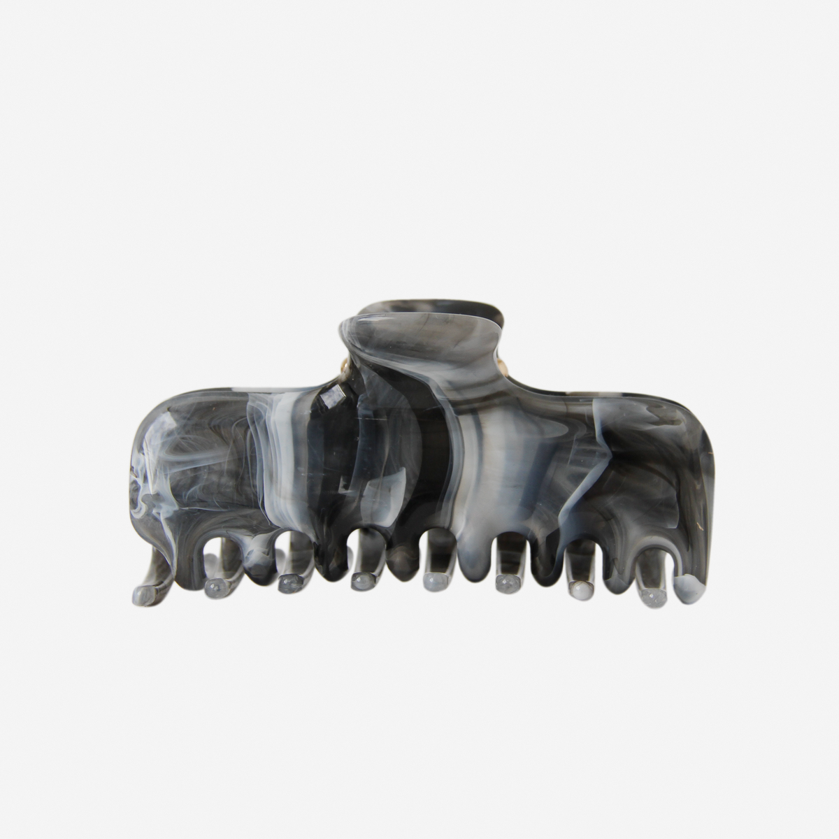 Large Ink Swirl Hair Claw